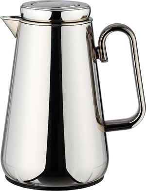 ترمس خزام ستانلس استيل السيف غاليري، 0.7 لتر، خامة داخلية زجاج حراري، ضغاط، خدمة ذاتية - فضي product image