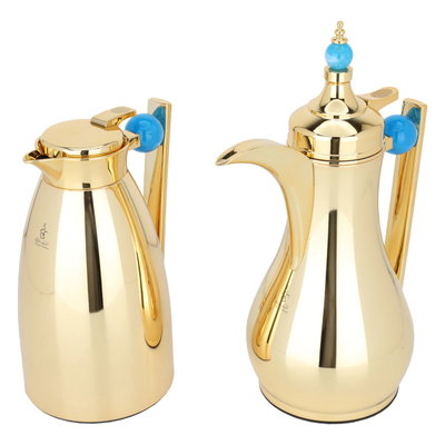 طقم ترامس آلاء استيل السيف غاليري، 1 / 1لتر، 2 حبة - `ذهبي product image 2