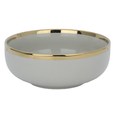 طقم سفرة بورسلان السيف غاليري، 51 قطعة - رمادي فاتح product image 8
