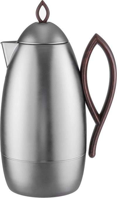 Al Saif Gallery Al Ola Thermos Set, 21 Pieces, with Serving Tray, Tea & Coffee Cups - Silver product image 4
