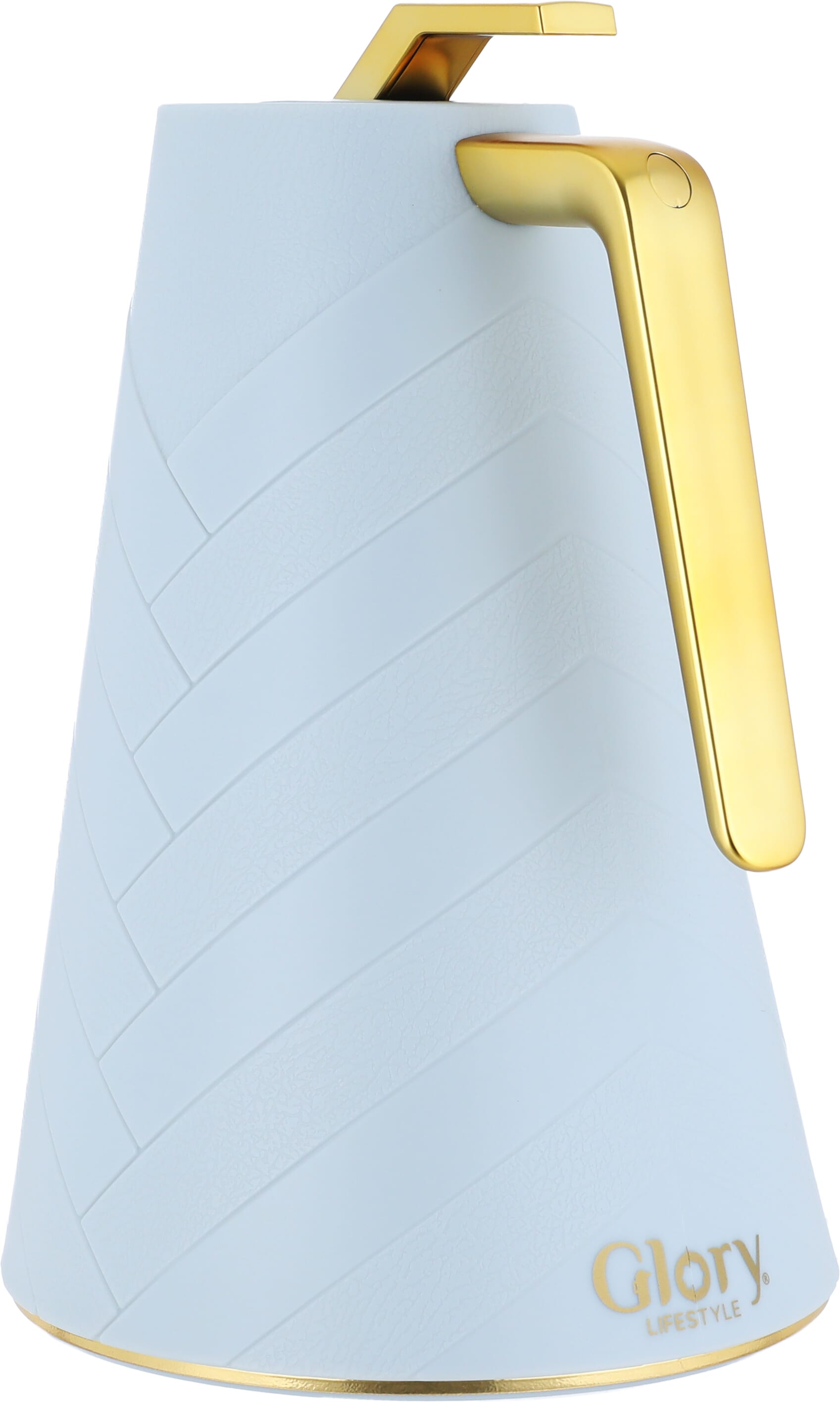 Glory thermos, 1 liter, glass inner container, plastic outer shell - blue product image 3