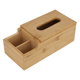 صندوق مناديل خيزران السيف غاليري، 2 خانة - خشبي product image 2