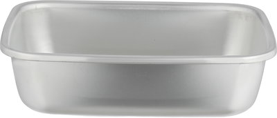 علبة تخزين ستانلس استيل الصحاح، 22x16x7 سم، غطاء بلاستيك، قفل - فضي أسود شفاف product image 4