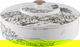 Alsaif Gallery Porcelain Serving Dish, 18 x 6 cm, Acrylic Lid - White Gold product image 1