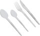 طقم ملاعق أستيل السيف غاليري، 24 قطعة، منقوش - فضي product image 1
