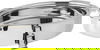 Alsaif Gallery Ellipse Food Container with Lid, 9 Liters, Engraved - Silver product image 2