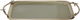 Al Saif Gallery Serving tray with Gold Steel Handle, 40 x 23 x 2 cm, Rectangle, Large - Light Green product image 1