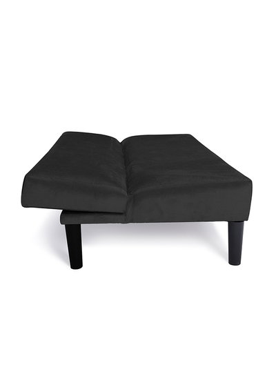 كنبة سرير خشب كندي باك كومفورت، 55×170×72 سم، قماش الجاكار - أسود product image 5