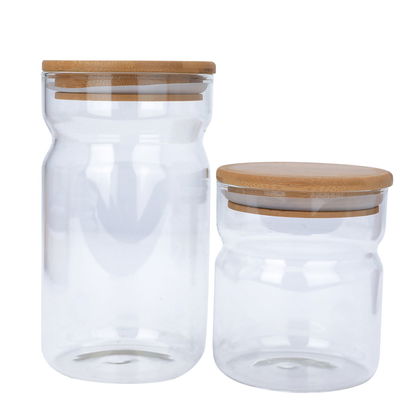 Al Saif Gallery Glass Lid Spice Jar Set, 6 Pieces - Clear product image 3
