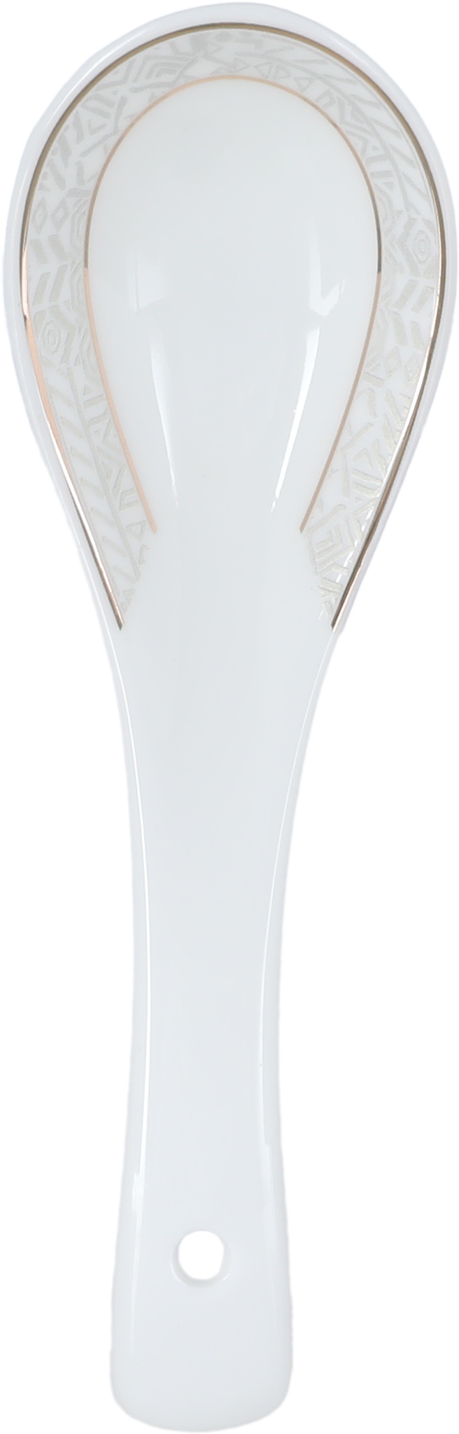 Victoria Al Saif Gallery porcelain dining set, 65 pieces, golden-white pattern product image 16