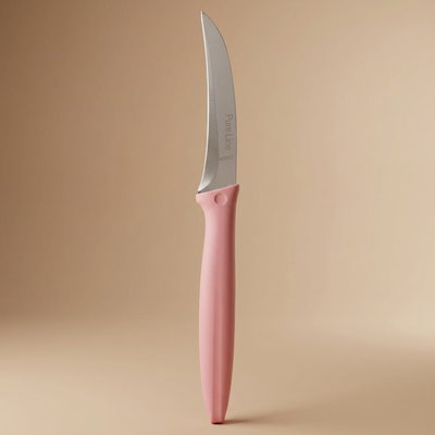 Al Saif Gallery Steel Knife, 9 cm - Pink product image 1