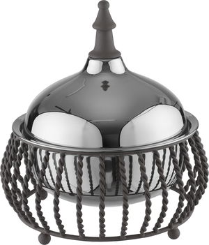 تمرية استيل السيف غاليري، 19.5x19.5x21.5 سم - فضي product image