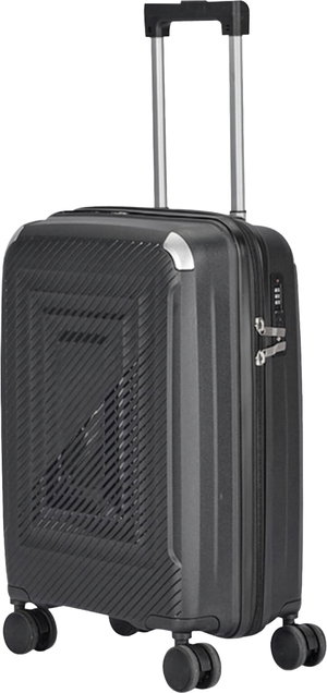 شنط كابينة طائرة بولي بروبلين ليمرا، 20 بوصة، 4 عجلات، زاويه 360 درجة، LMA-PP540 - رمادي غامق product image