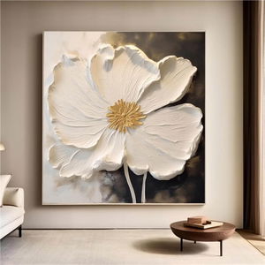 لوحة جدارية كانفس طباعة، 120×120 سم، اطار شامبين - متعدد الالوان product image 2