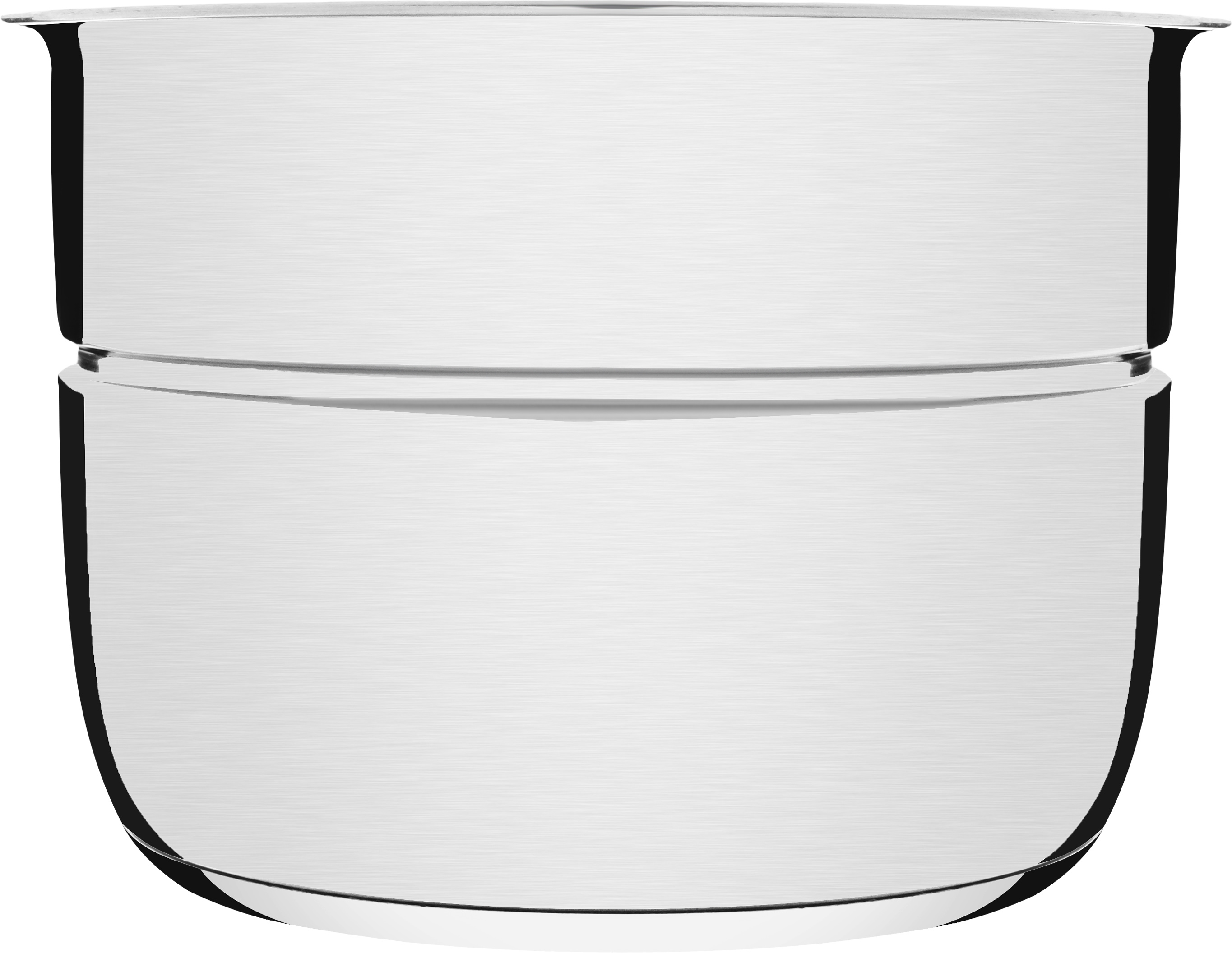 قدر داخلي استيل إديسون، 6 لتر - فضي product image 1