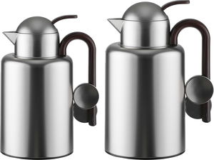 طقم ترامس اكرام السيف غاليري، 1/1.5 لتر، الخامة الداخلية زجاج، يد خشبي - فضي product image