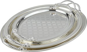 طقم طوفريات استيل السيف غاليري، 3 قطع - فضي product image