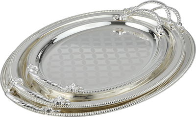 طقم طوفريات استيل السيف غاليري، 3 قطع - فضي product image 1