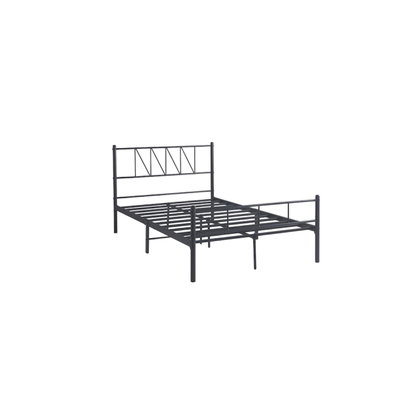 سرير هيكل حديد، 190×70×86 سم - أسود product image 2