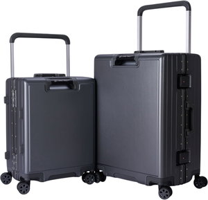 طقم شنط سفر بولي كربون ليمرا، 21/25 بوصة، 4 عجلات، زاويه 360 درجة، LMA-1693 - رمادي product image