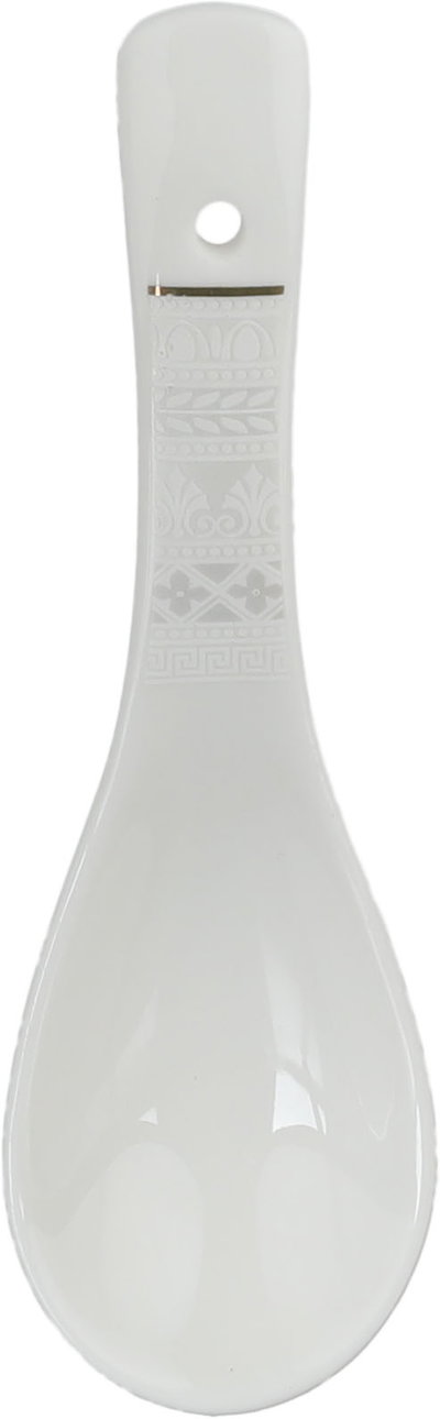 طقم تقديم سفرة بورسلان السيف غاليري، 65 قطعة - أبيض ذهبي product image 9