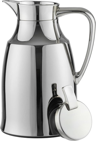 Al Saif Gallery Diriyah Thermos, 1 liter, thermal glass inner container, steel outer shell - silver product image 5
