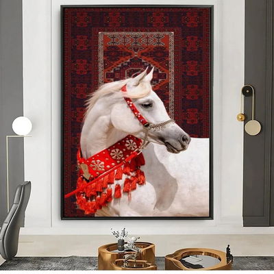 لوحة جدارية كانفس طباعة، 140×90 سم، اطار اسود - متعدد الالوان product image 2