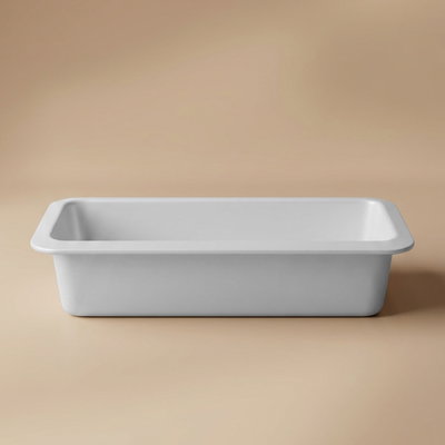صينية كيك ألمنيوم باك شيف، 32×13.3×7.3 سم، مستطيل - فضي product image 1