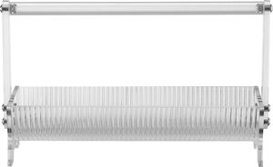 Al Saif Gallery Acrylic cup holder, 23 x 8 x 6 cm - Clear product image