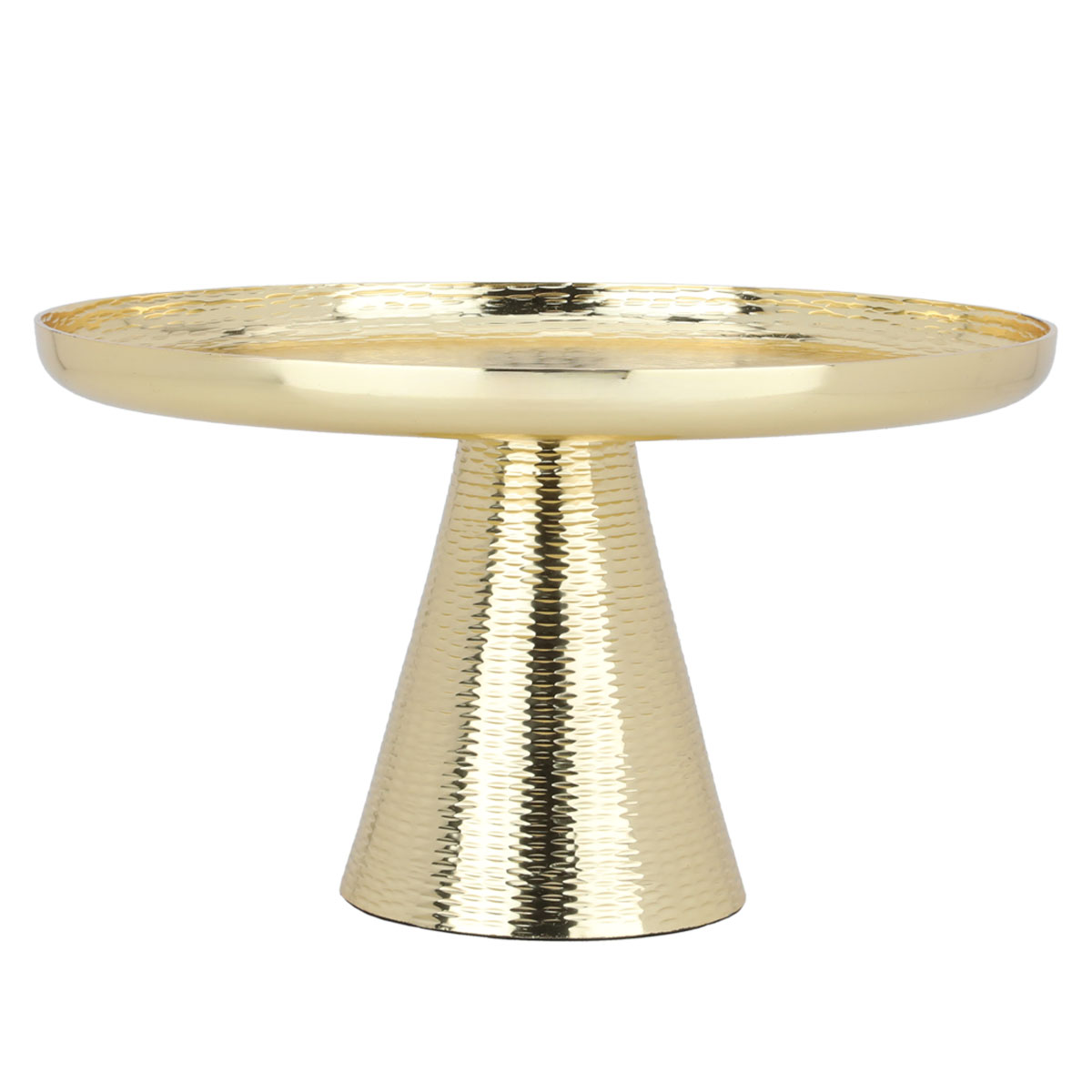 Al Saif Gallery Steel Dessert Serving Stand, 26 X 26 X 20 Cm - Gold product image