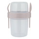 حافظة طعام رحلات بلاستيك السيف غاليري - وردي product image 3