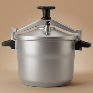 Al Saif Gallery Al Asouf Aluminum Storm Pressure Cooker, Tefal Non-Adhesive Layer, 8L - Silver product image