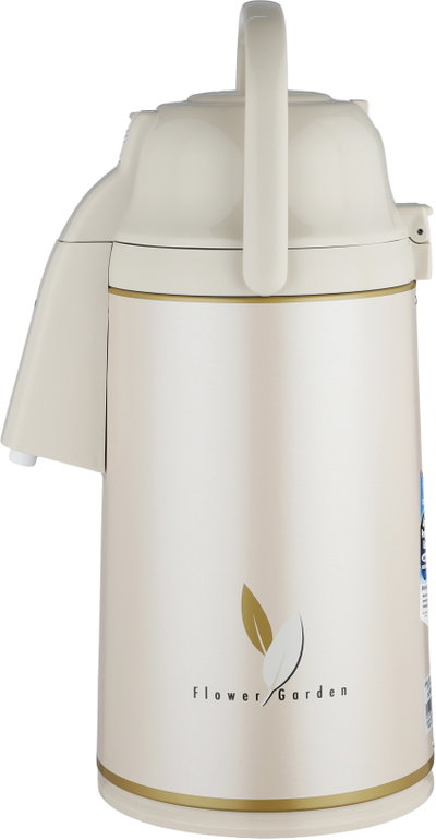Zogershi Abu Feel Japanese Thermos, 3 Liters, Glass Inner Container, Stainless Steel Outer Body, Push Button, Safety Lock, 360 Degrees - Beige product image 2