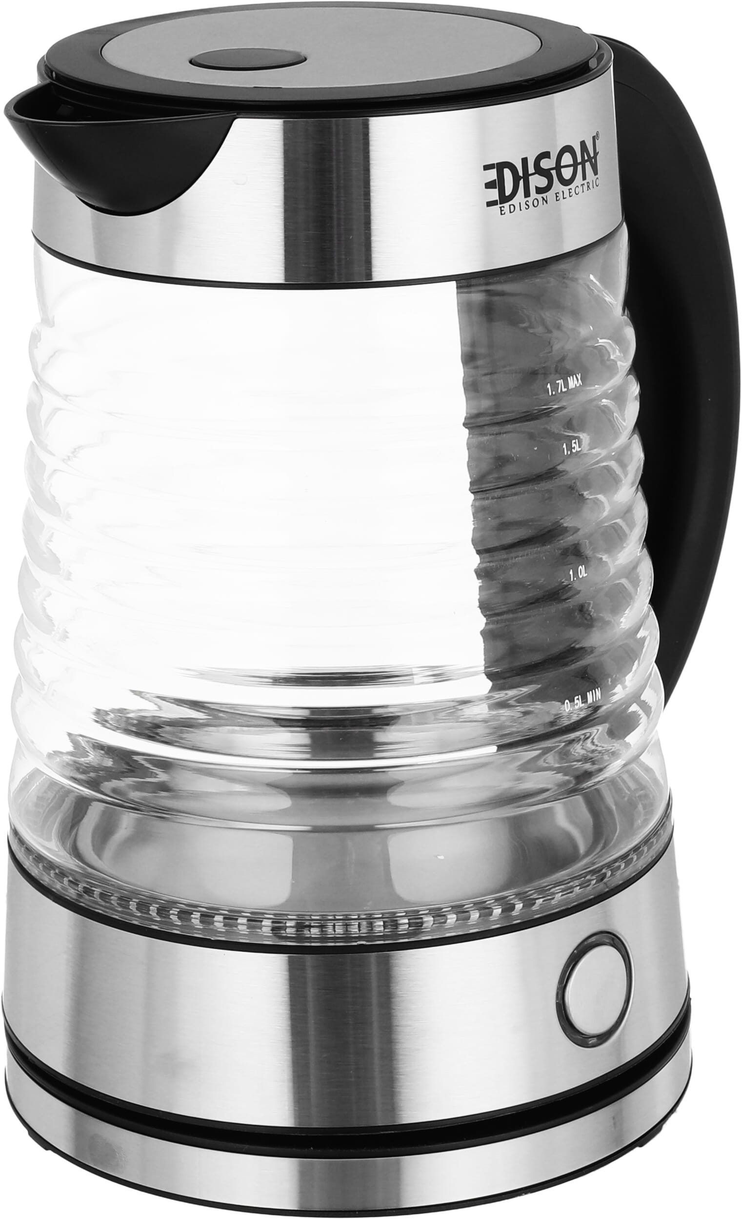 Edison Electric Kettle, 1.7L, 2200W - Black product image 2