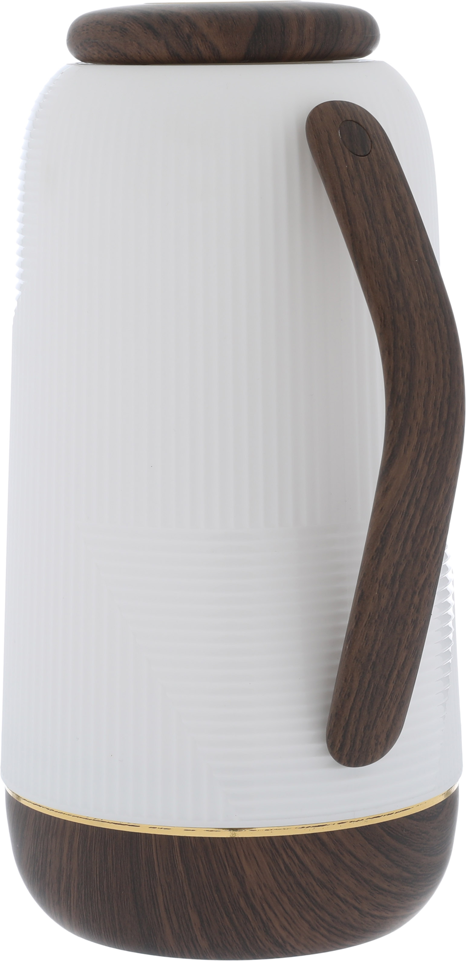 Glory Rawaa thermos, 1 liter, thermal glass inner container, plastic outer shell - white product image 4