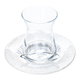 طقم بيالات شاي زجاج السيف غاليري، 12 قطع - شفاف product image 1