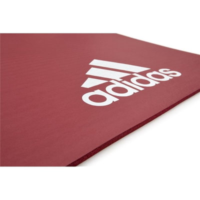 بساط يوغا سيليكون أديداس، 180×60×0.5 سم - أحمر product image 4