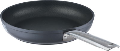 طقم قدور المونيوم صافلون، 10 قطع، مطلي تيفال من الداخل - رمادي غامق product image 3