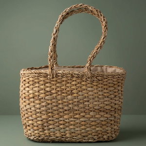 شنطة ترامس خوص السيف غاليري، 44x28 سم - بني product image