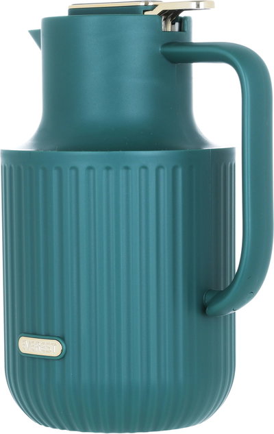 Everest Laura Thermos, 1.5 litres, gilded, thermal glass inner shell, plastic outer shell - green product image 3