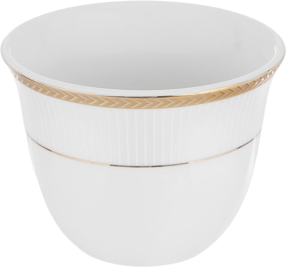 Al Saif Gallery porcelain coffee cup set, 12 pieces - white product image 2