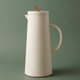 Al Saif Gallery Royal 8 thermos crescent lid, 1 liter, glass inner container, plastic outer shell - beige product image 1