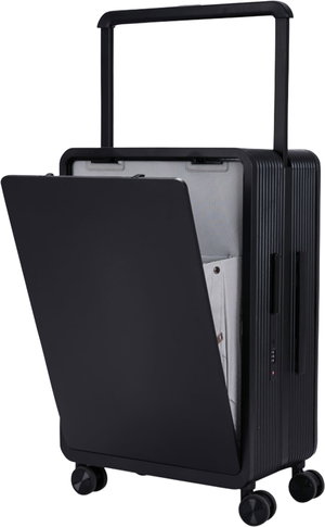 طقم شنط سفر بولي كربون ليمرا، 24 بوصة، 4 عجلات، زاويه 360 درجة، LV-2306-BLACK-24 - أسود product image