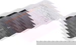 صينية تقديم بلاستيك السيف غاليري، 28×21×2 سم، مستطيل - أبيض بني product image 2