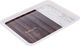 Al Saif Gallery Plastic Serving Tray, 28 x 21 x 2 cm, Rectangle - White Brown product image 2