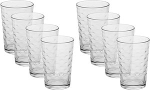 Excellent Houseware Glass Cup Set, 8 Pieces, 200ml - Clear product image