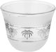 Al Saif Gallery Glass/Stainless Steel Tea and Coffee Serving Set, 18 Pieces - Clear Silver product image 4