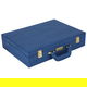 طقم ملاعق استيل السيف غاليري، 72 قطعة، نقش ذهبي، بشنطة جلد - فضي product image 3