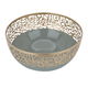 Al Saif Gallery steel bowl, 24 x 24 x 11 cm, round - grey product image 2