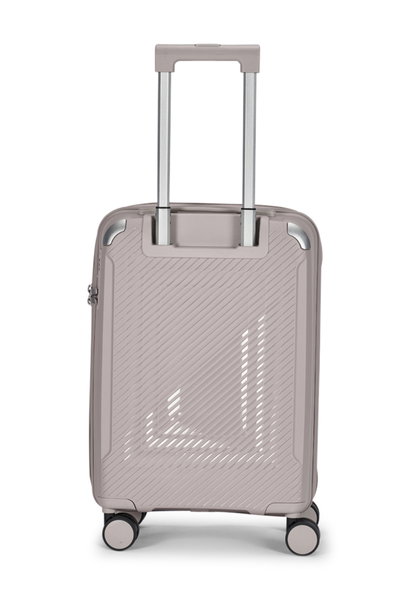 طقم شنط سفر بولي بروبيلين ليمرا، 3 مقاسات، 4 عجلات، بزاوية 360 درجة، LMA-PP511 - بيج product image 4